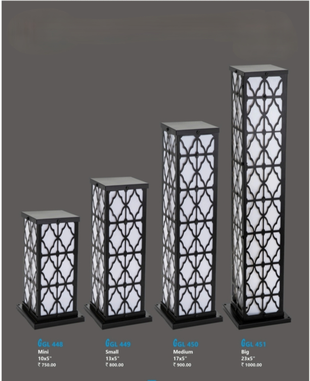 Gate Light (Bollard Iron Body)